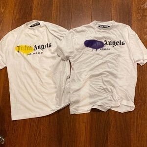 Palm Angels Spring/Sumner ‘21 M tees (both)